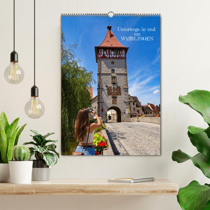 Unterwegs in und um Waiblingen (CALVENDO Wandkalender 2027)