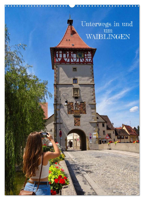 Unterwegs in und um Waiblingen (CALVENDO Wandkalender 2027)