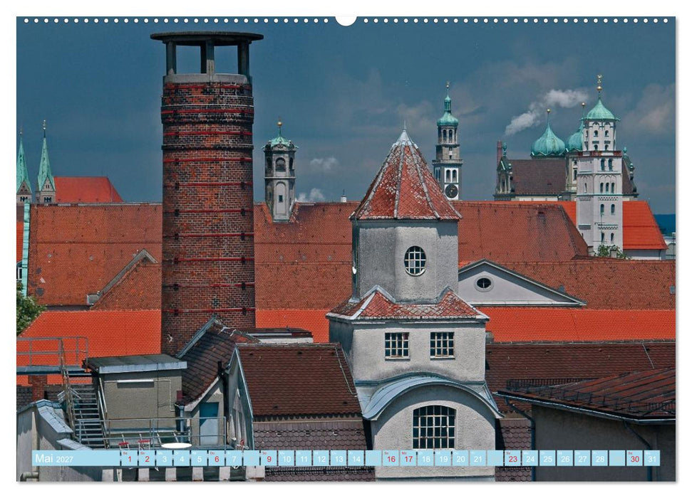 Augsburg – ein bisschen anders (CALVENDO Premium Wandkalender 2027)