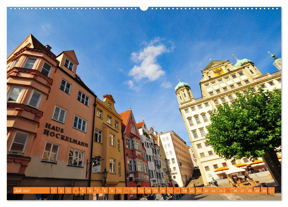 Augsburg – ein bisschen anders (CALVENDO Premium Wandkalender 2027)