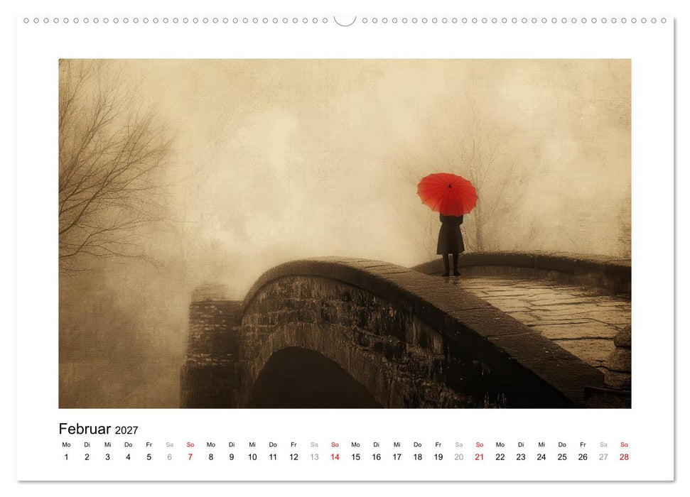 EIN HAUCH ROT (CALVENDO Wandkalender 2027)