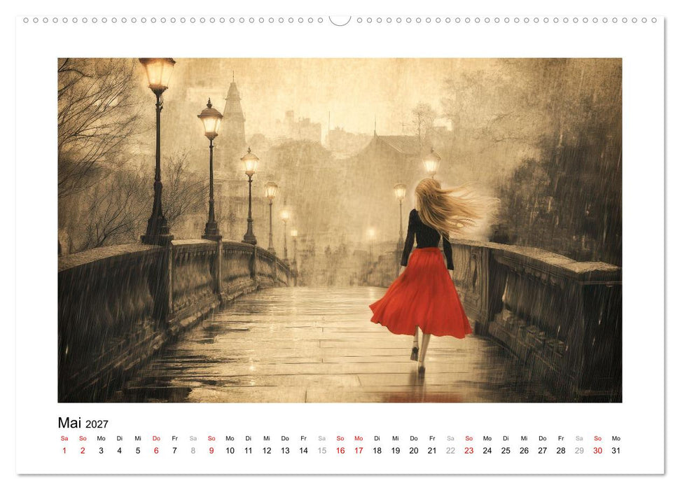 EIN HAUCH ROT (CALVENDO Wandkalender 2027)