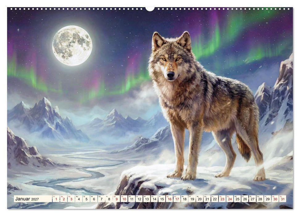 Geschöpfe der Legenden - Eine Reise durch die Welt mystischer Wesen (CALVENDO Wandkalender 2027)
