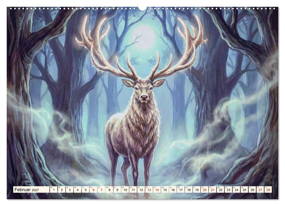 Geschöpfe der Legenden - Eine Reise durch die Welt mystischer Wesen (CALVENDO Wandkalender 2027)
