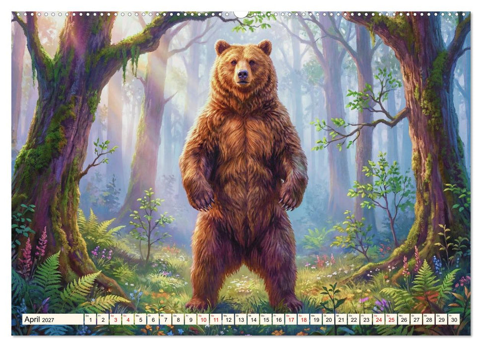 Geschöpfe der Legenden - Eine Reise durch die Welt mystischer Wesen (CALVENDO Wandkalender 2027)