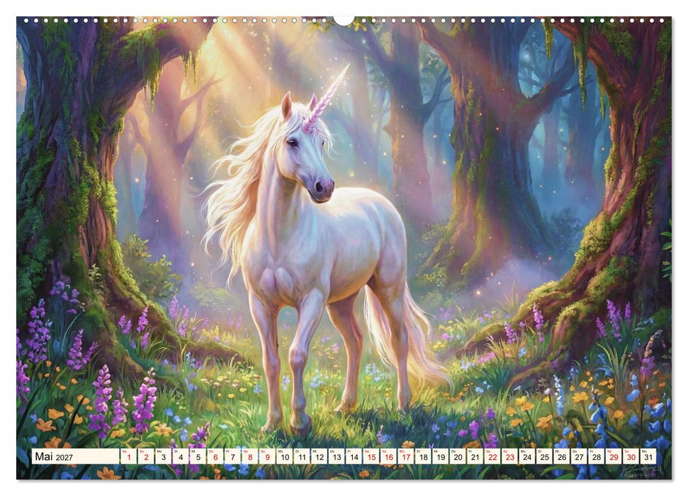 Geschöpfe der Legenden - Eine Reise durch die Welt mystischer Wesen (CALVENDO Wandkalender 2027)