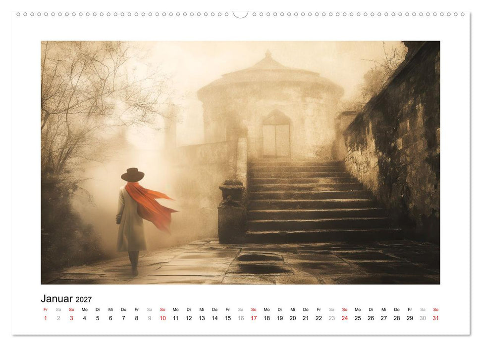 EIN HAUCH ROT (CALVENDO Premium Wandkalender 2027)