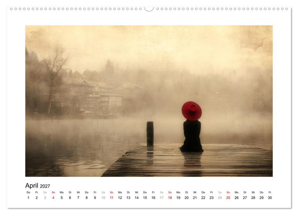 EIN HAUCH ROT (CALVENDO Premium Wandkalender 2027)