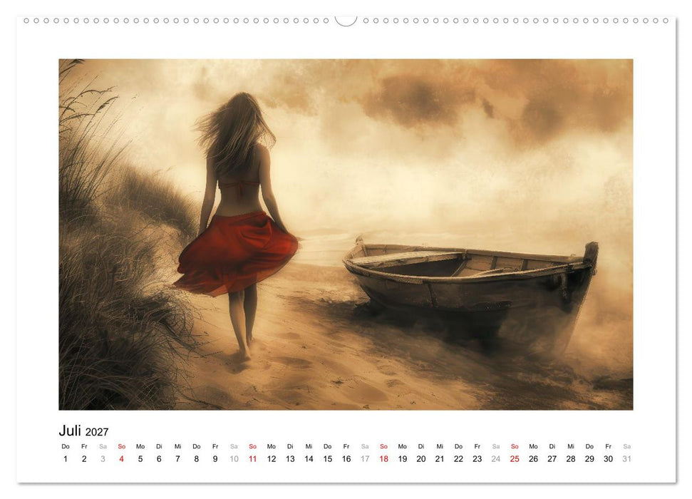 EIN HAUCH ROT (CALVENDO Premium Wandkalender 2027)