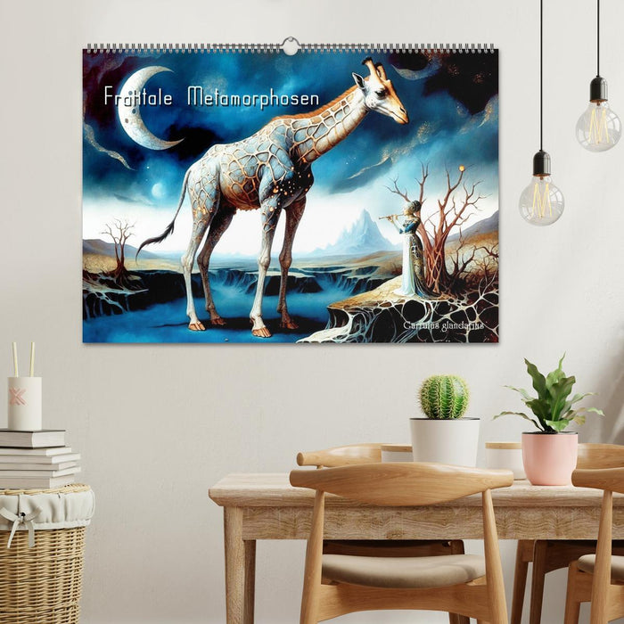 Fraktale Metamorphosen (CALVENDO Wandkalender 2027)