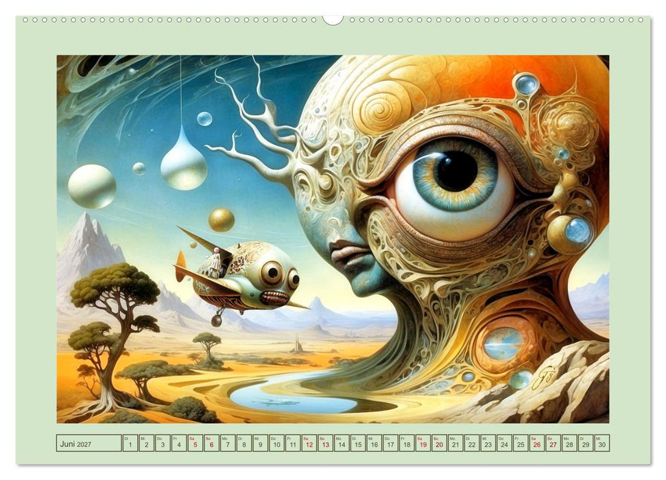 Fraktale Metamorphosen (CALVENDO Wandkalender 2027)