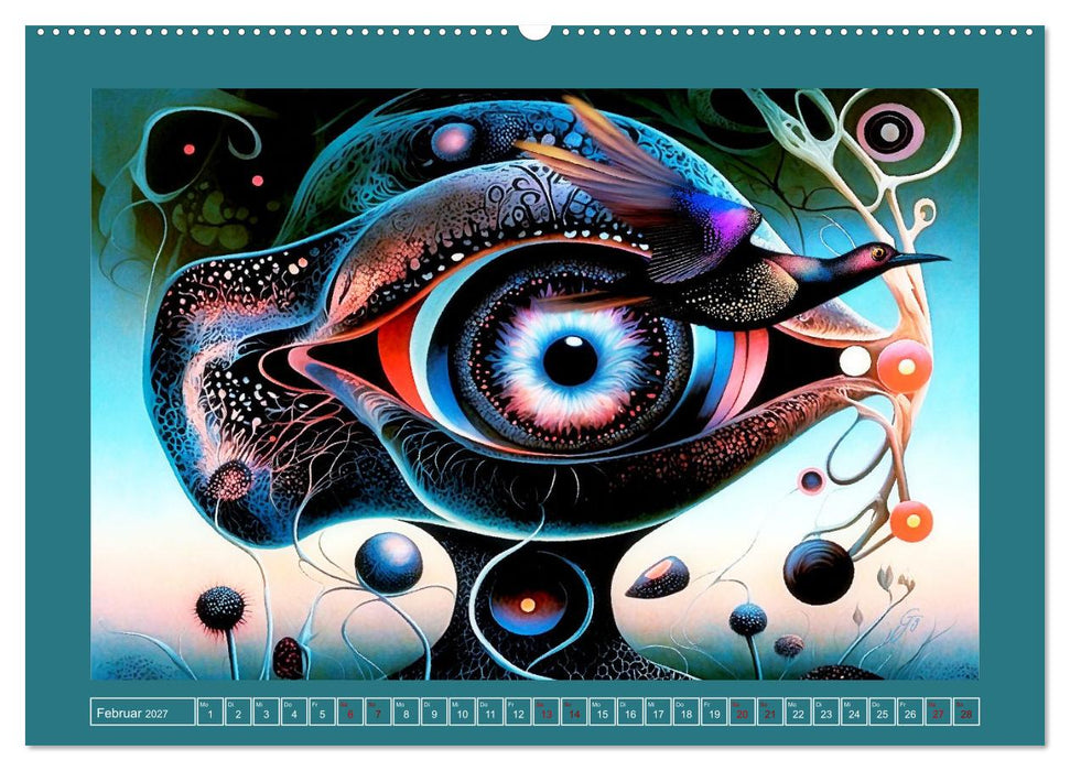 Fraktale Metamorphosen (CALVENDO Premium Wandkalender 2027)