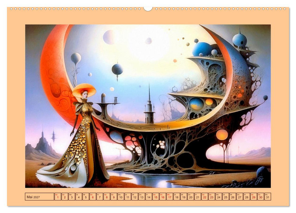 Fraktale Metamorphosen (CALVENDO Premium Wandkalender 2027)
