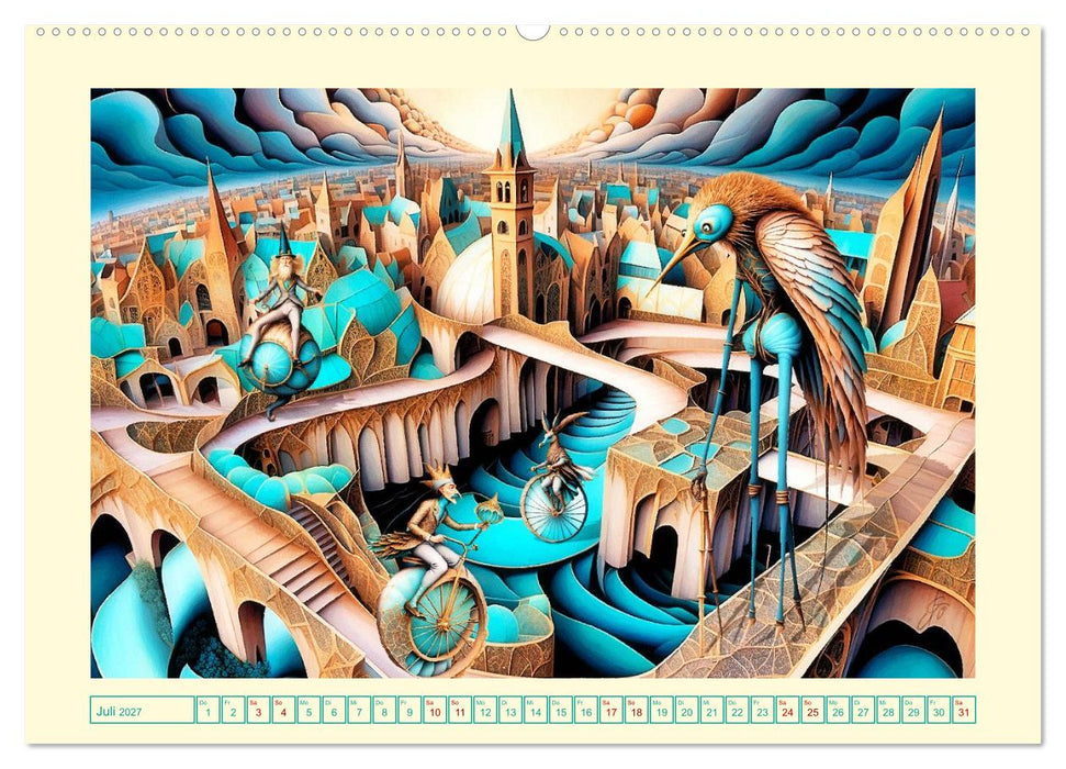 Fraktale Metamorphosen (CALVENDO Premium Wandkalender 2027)