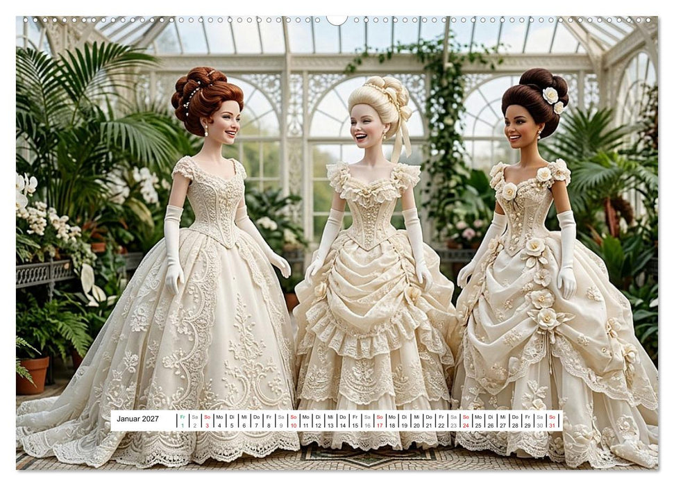 Fabulous Dolls – Belle Époque (CALVENDO Wandkalender 2027)