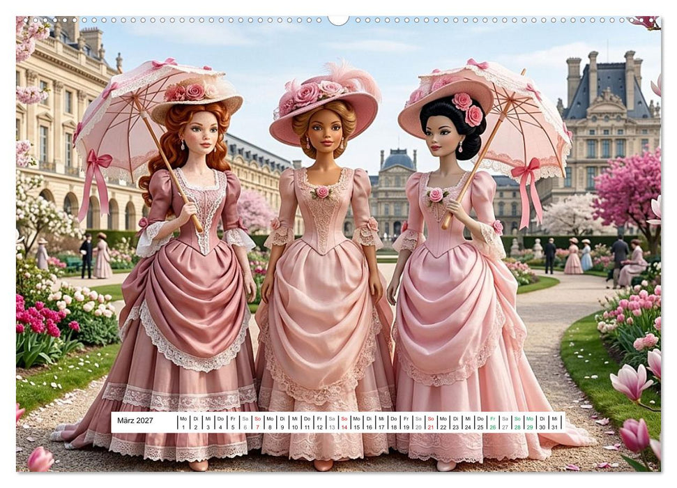 Fabulous Dolls – Belle Époque (CALVENDO Wandkalender 2027)