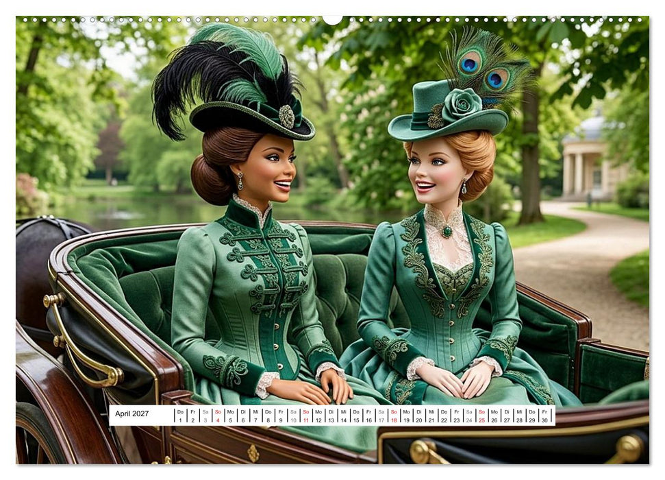 Fabulous Dolls – Belle Époque (CALVENDO Wandkalender 2027)