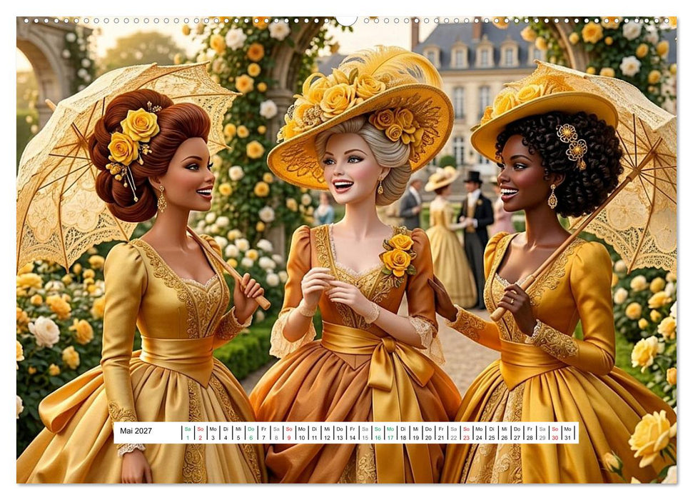 Fabulous Dolls – Belle Époque (CALVENDO Wandkalender 2027)