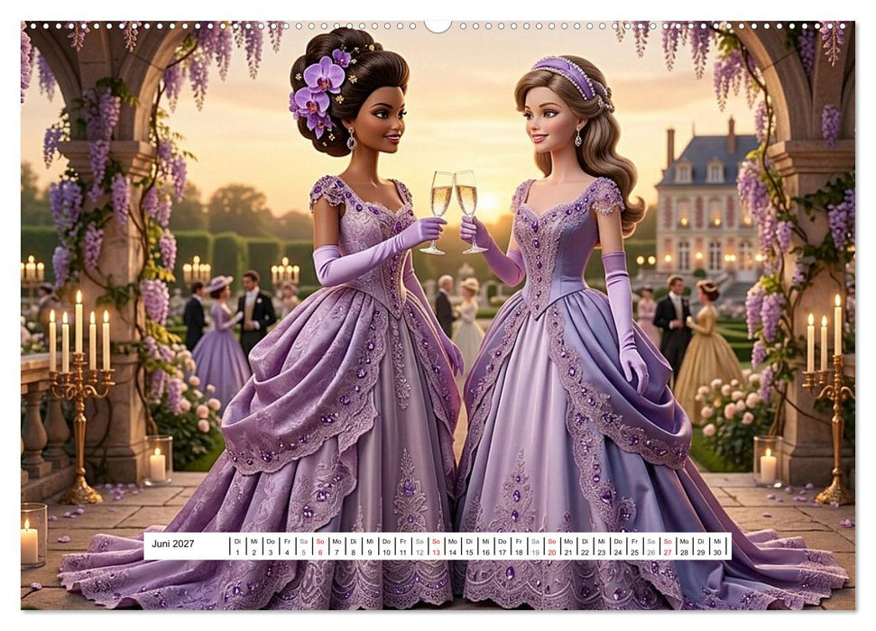 Fabulous Dolls – Belle Époque (CALVENDO Wandkalender 2027)