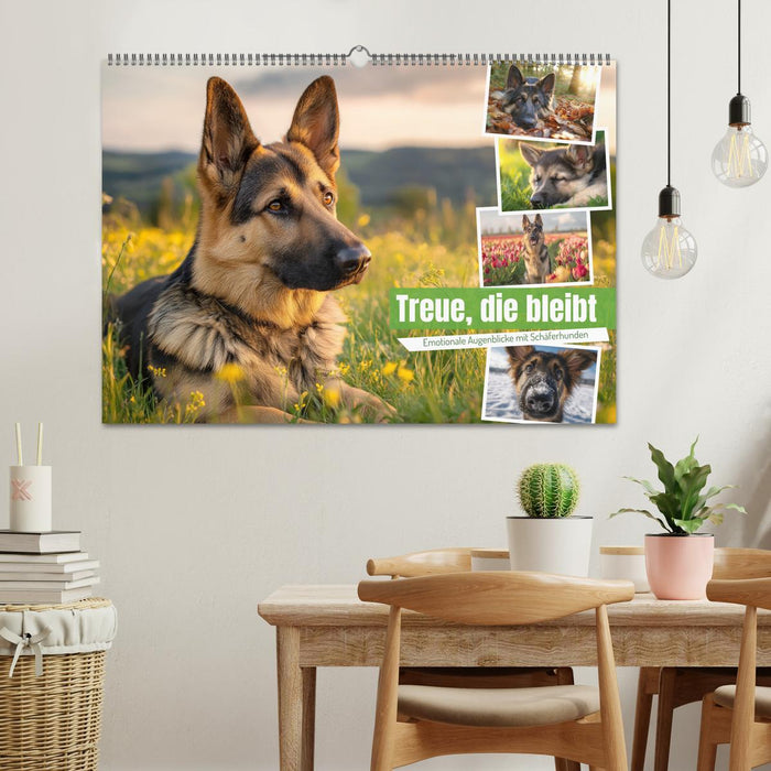 Treue, die bleibt. Emotionale Augenblicke mit Schäferhunden. (CALVENDO Wandkalender 2027)