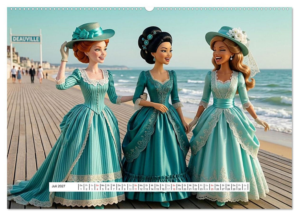 Fabulous Dolls – Belle Époque (CALVENDO Premium Wandkalender 2027)