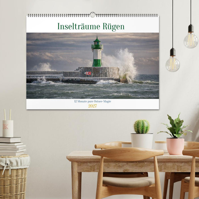Inselträume Rügen – 12 Monate pure Ostsee-Magie (CALVENDO Wandkalender 2027)