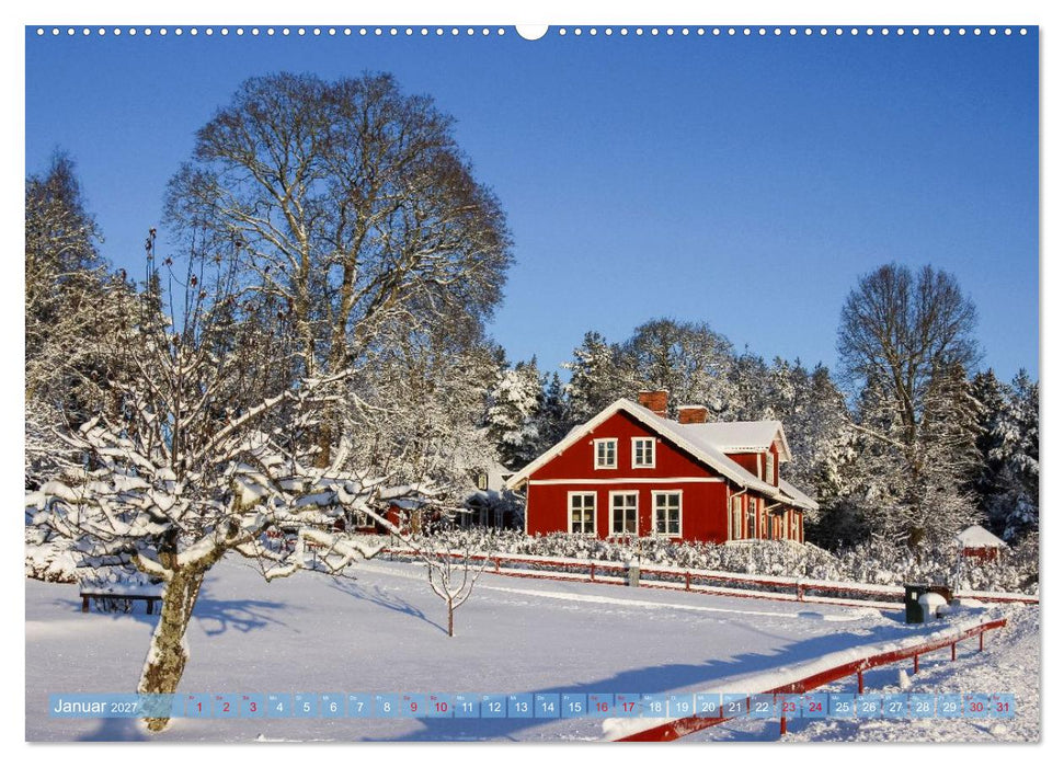 Verzaubertes Schweden (CALVENDO Premium Wandkalender 2027)
