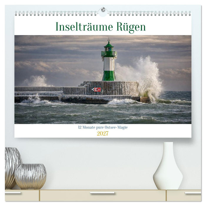 Inselträume Rügen – 12 Monate pure Ostsee-Magie (CALVENDO Premium Wandkalender 2027)
