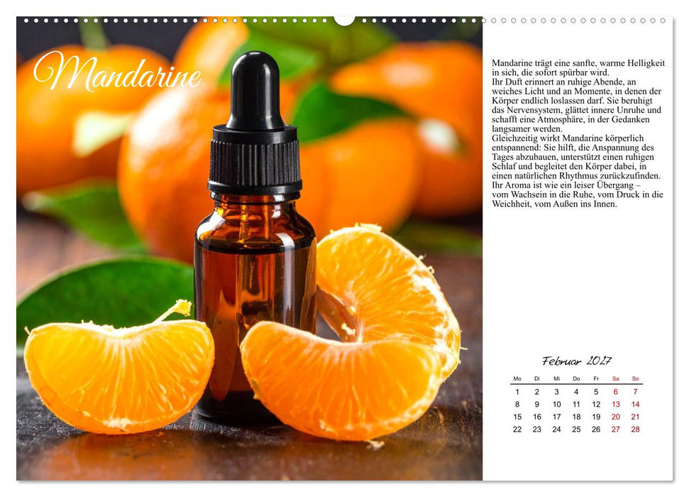 Heilsame Aromaöle (CALVENDO Premium Wandkalender 2027)