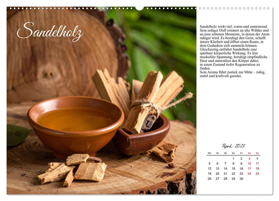 Heilsame Aromaöle (CALVENDO Premium Wandkalender 2027)