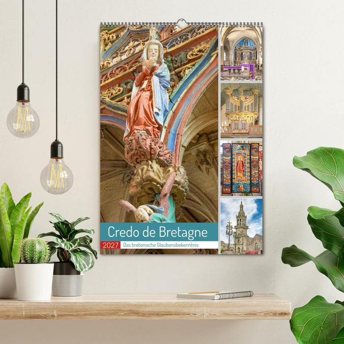 Credo de Bretagne, das bretonische Glaubensbekenntnis (CALVENDO Wandkalender 2027)