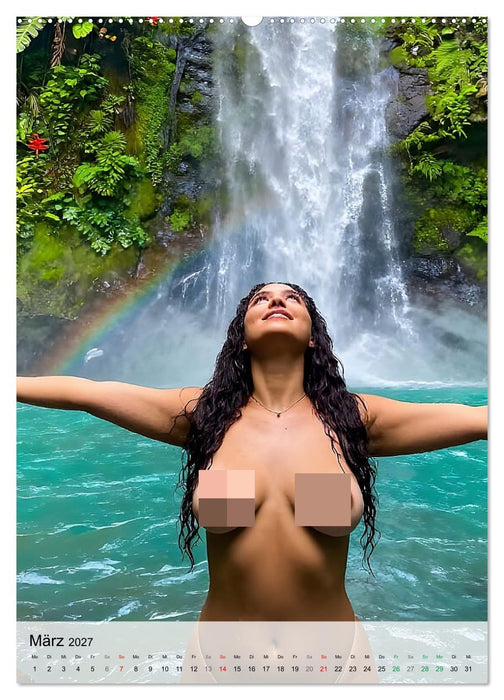 Nackt und Frei - Im Wasser (CALVENDO Premium Wandkalender 2027)