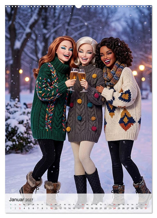 Fabulous Dolls – Im Hier und Jetzt (CALVENDO Premium Wandkalender 2027)