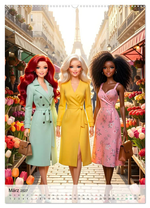 Fabulous Dolls – Im Hier und Jetzt (CALVENDO Premium Wandkalender 2027)