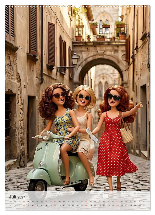 Fabulous Dolls – Im Hier und Jetzt (CALVENDO Premium Wandkalender 2027)