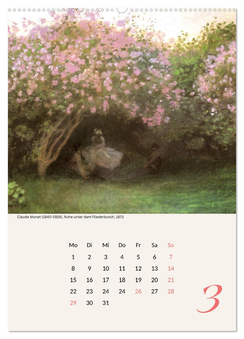 Claude Monet Impressionen 2027 (CALVENDO Wandkalender 2027)