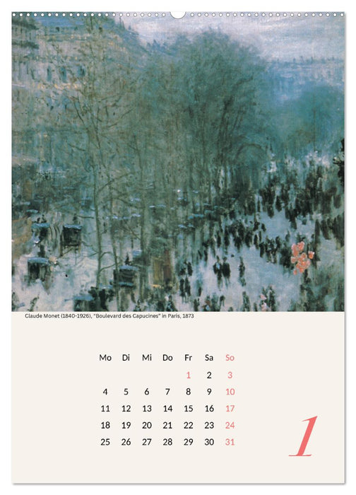 Claude Monet Impressionen 2027 (CALVENDO Premium Wandkalender 2027)