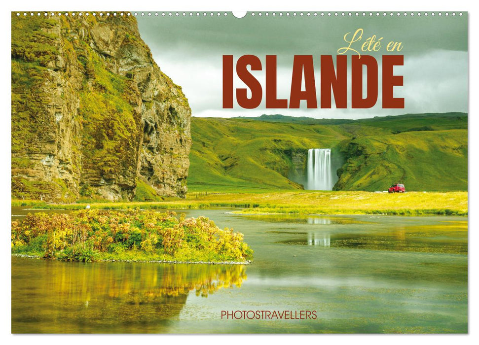 L'été en Islande (CALVENDO Calendrier mensuel 2027)