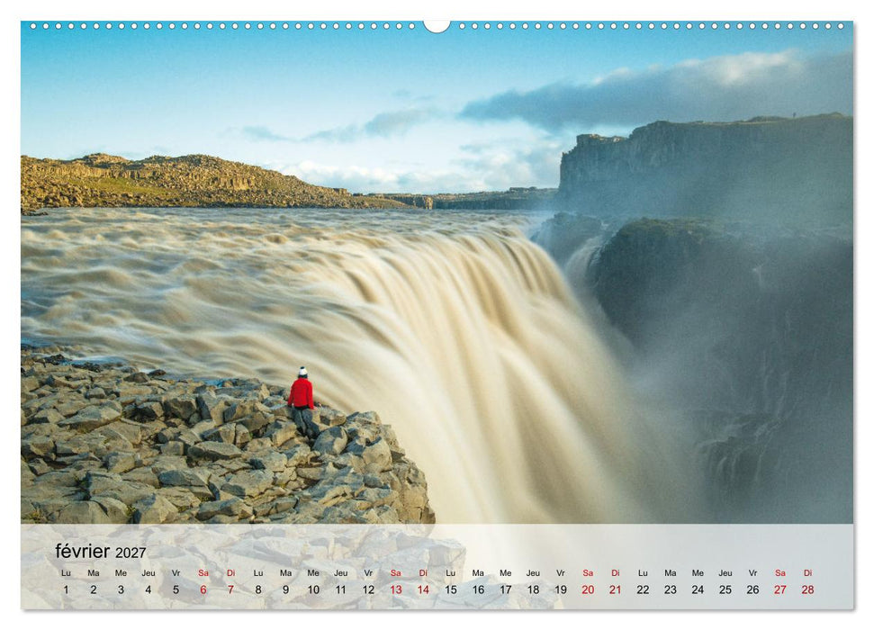 L'été en Islande (CALVENDO Calendrier mensuel 2027)