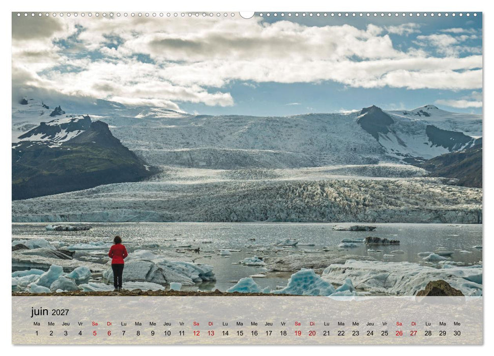 L'été en Islande (CALVENDO Calendrier mensuel 2027)