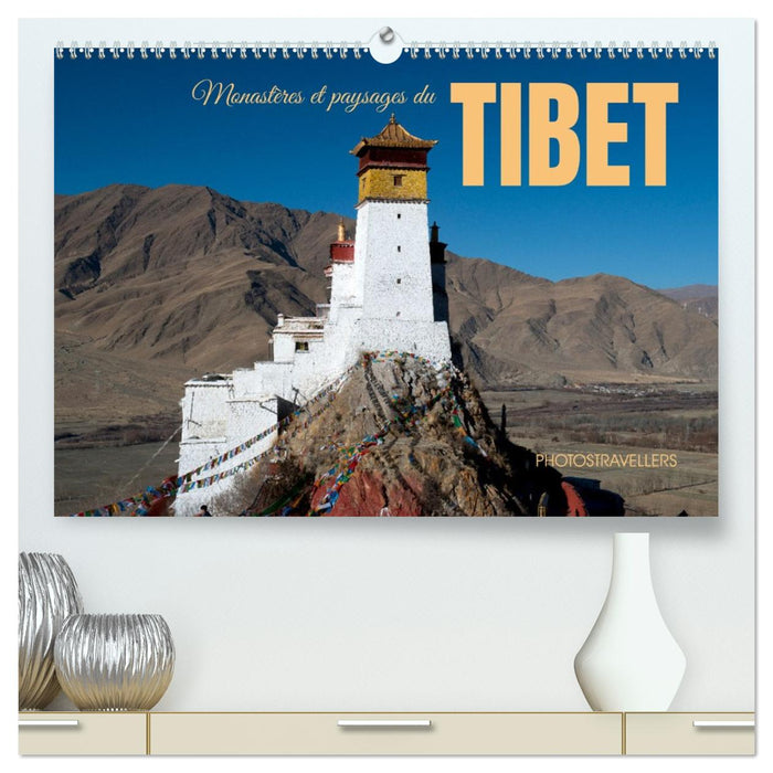 Monastères et paysages du Tibet (CALVENDO Calendrier supérieur 2027)