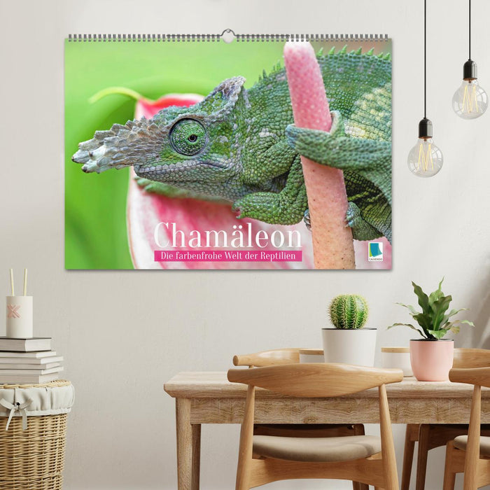 Chamäleon: Die farbenfrohe Welt der Reptilien (CALVENDO Wandkalender 2027)