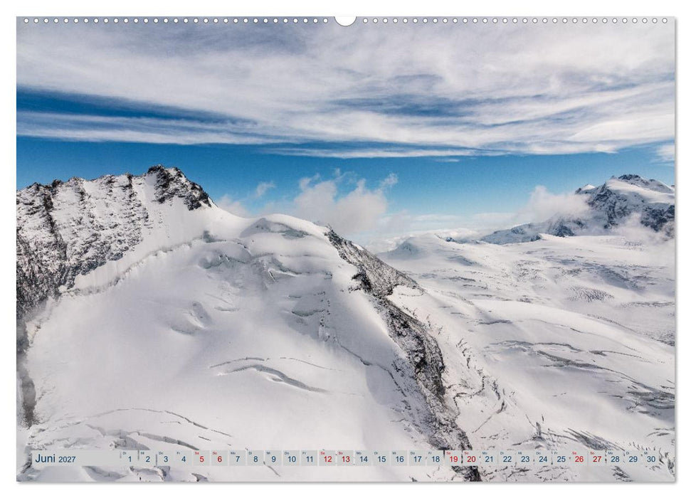 Eine Helireise ums Matterhorn (CALVENDO Wandkalender 2027)