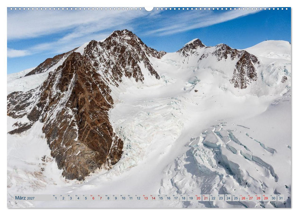 Eine Helireise ums Matterhorn (CALVENDO Premium Wandkalender 2027)