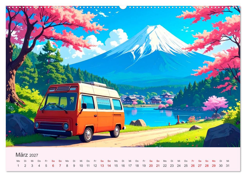 Vanlife Ein Leben auf der Straße (CALVENDO Wandkalender 2027)