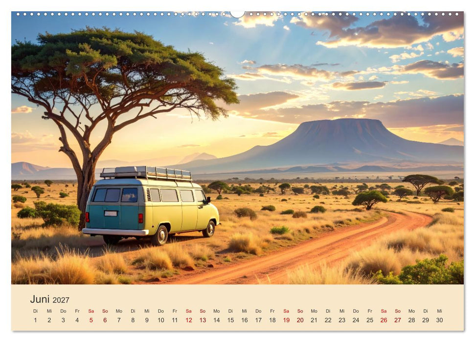 Vanlife Ein Leben auf der Straße (CALVENDO Wandkalender 2027)