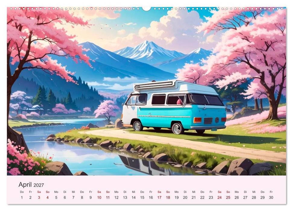 Vanlife Ein Leben auf der Straße (CALVENDO Premium Wandkalender 2027)