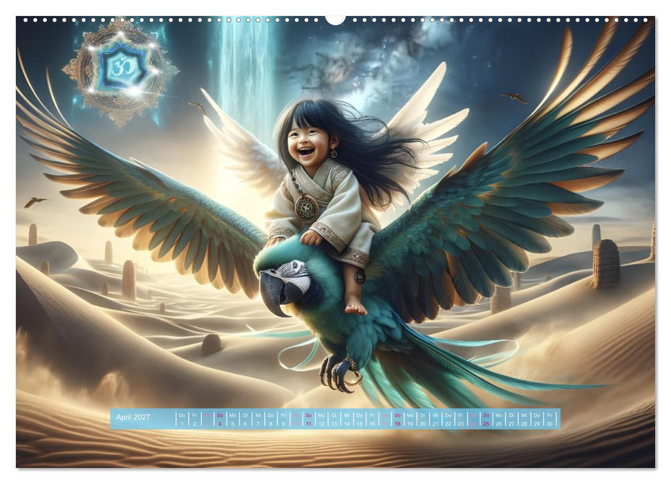 Traumwelt der Krafttiere (CALVENDO Wandkalender 2027)