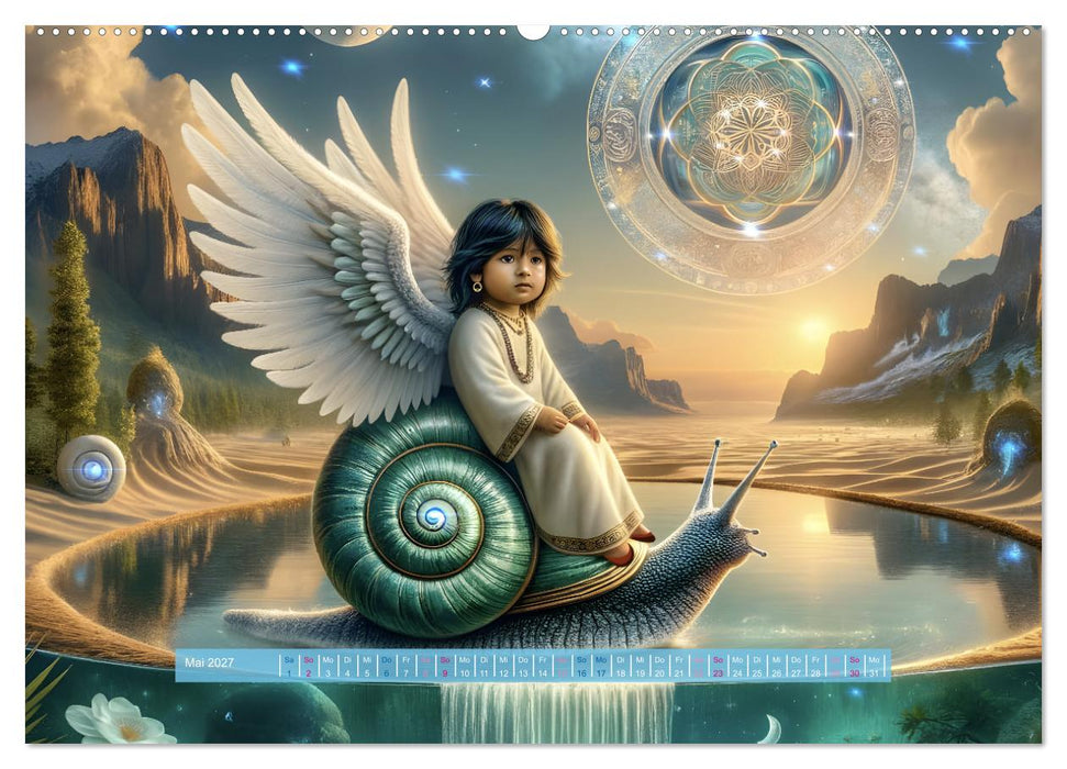 Traumwelt der Krafttiere (CALVENDO Wandkalender 2027)