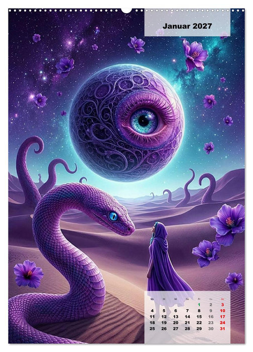 Das Auge von Somnium (CALVENDO Premium Wandkalender 2027)